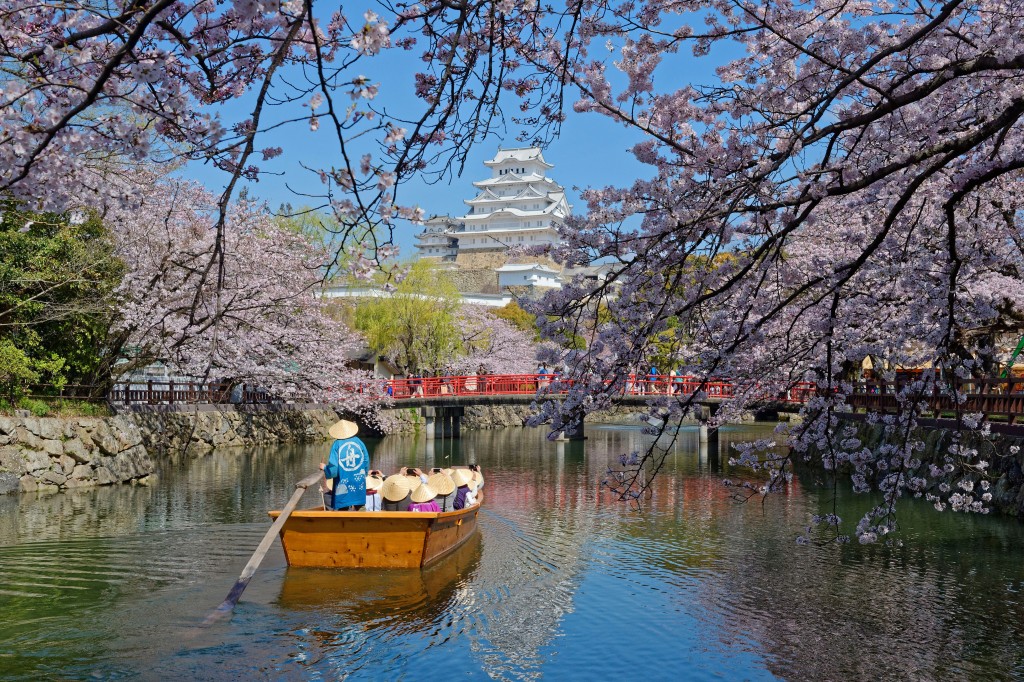 姬路城是一座位於日本兵庫縣姬路市的城堡。（日本館提供）
